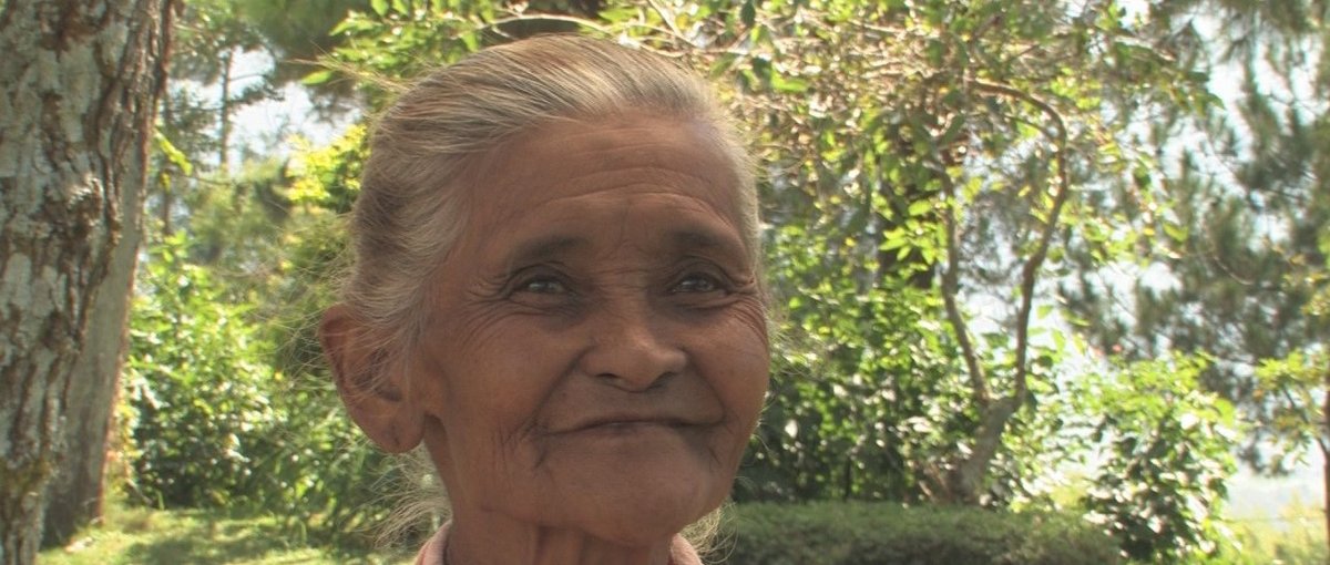 Portrait einer verschleppten Frau 