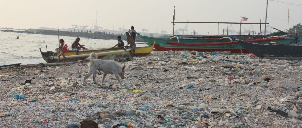 Strand im Baseco Compound