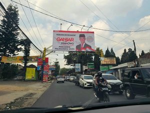 Ganjar Wahlplakat