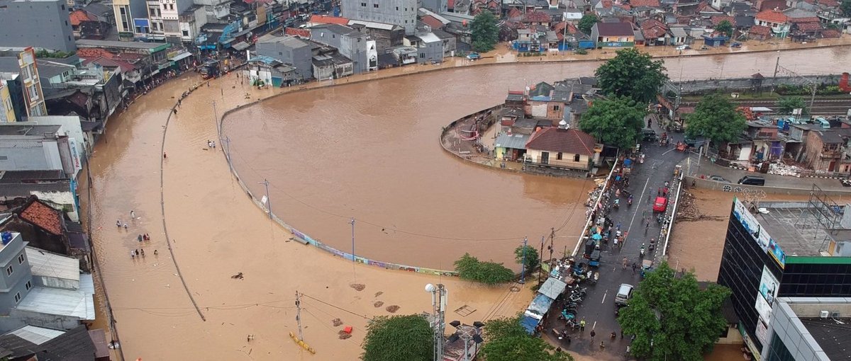 Überschwemmungen in Jakarta im Jahr 2018 © Arya Manggala/World Meteorological Organization/Flickr CC BY-NC-ND 2.0