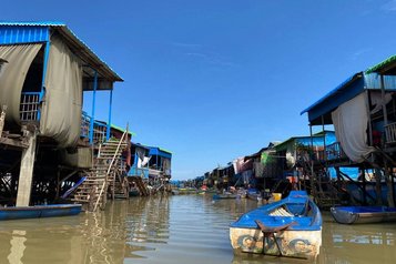 Schwimmende Gemeinschaften sind durch die Auswirkungen des Klimawandels besonders bedroht. © KCD