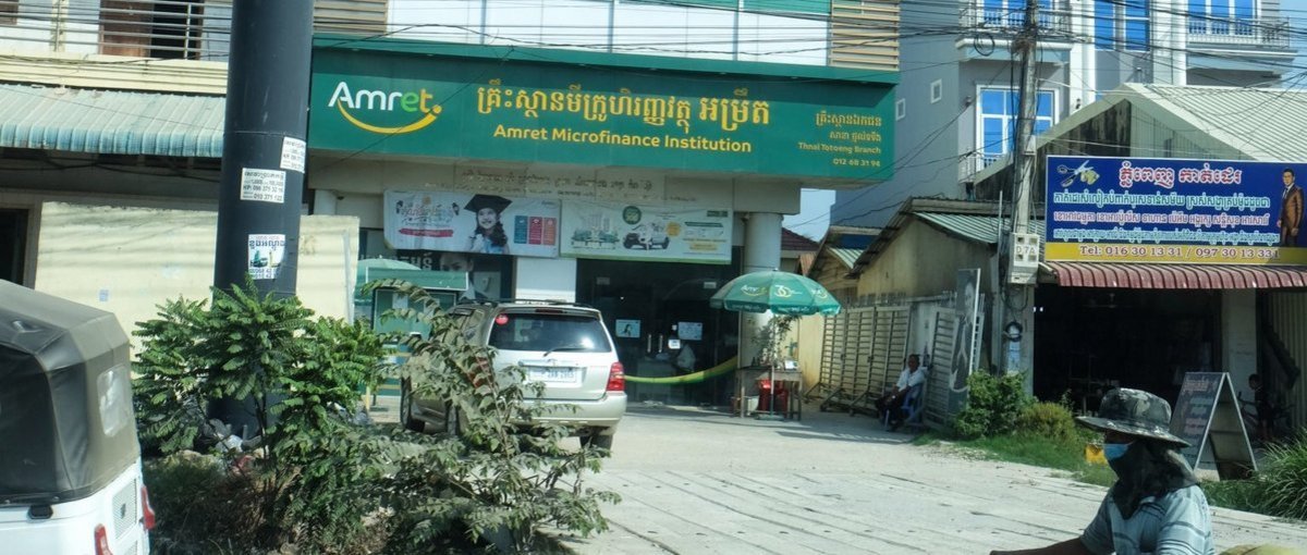 Amret ist eine der größten Mikrofinanzinstitutionen in Kambodscha.