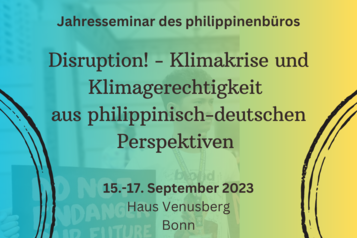 Flyer Jahresseminar philippinenbüro 2023 (© philipppinenbüro).