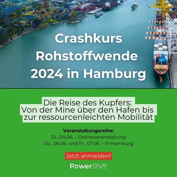 Flyer Crashkurs Rohstoffwende