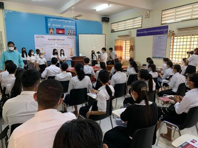Menschenrechtstraining für Studierende in Kampot (Foto: RWI)