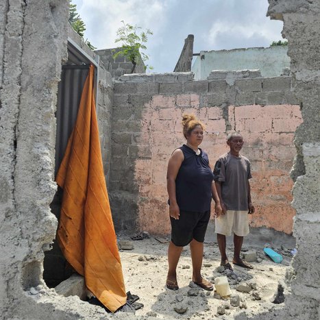 Zerstörtes Haus in Dili © Zevonia Vieira