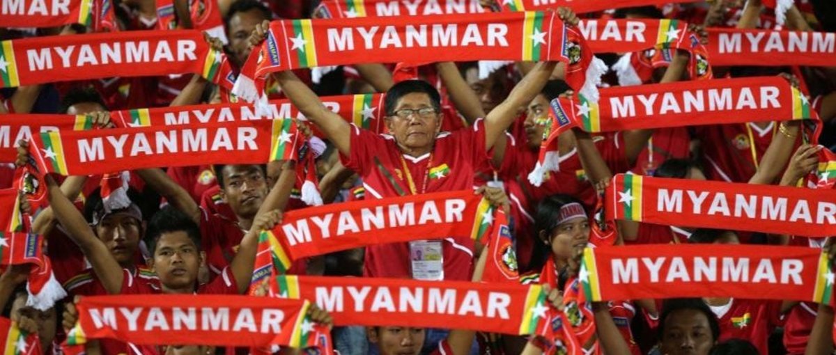 Verbliebene Fans der Nationalelf @ Ye Aung Thu/AFP