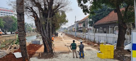 Neue Bauprojekte in Jakarta (Foto: Nurman Nowak)