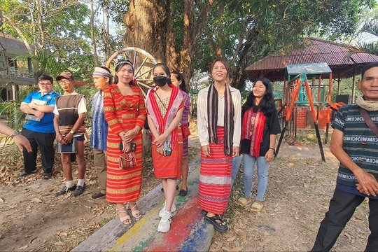 Vertreter*innen indigener Völker Kambodschas versammeln sich im Januar 2024 im Don Bosco Medienzentrum in Kep. © Don Bosco Media Communication Department, alle Rechte vorbehalten