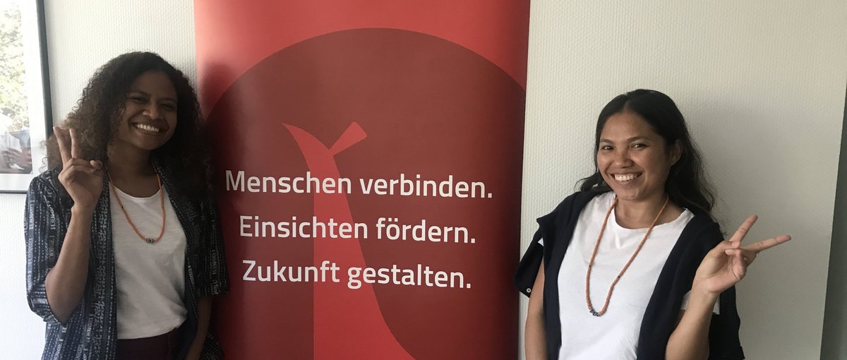 Domingas Silva und Dorcy Rosalya Daos im Asienhaus  (Foto: M. Schlicher)