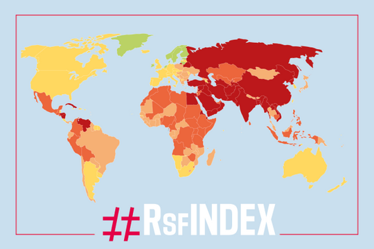2023 World Press Freedom Index © Reporters without Boundaries
