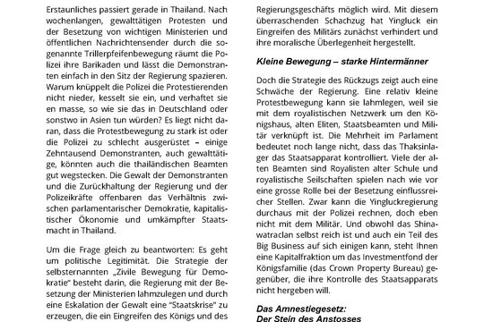 Titelseite der Hintergrundanalyse