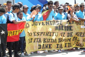 Tag der Jugend: alljährliche Gedenkfeier des Santa Cruz-Massakers (Foto: Monika Schlicher)
