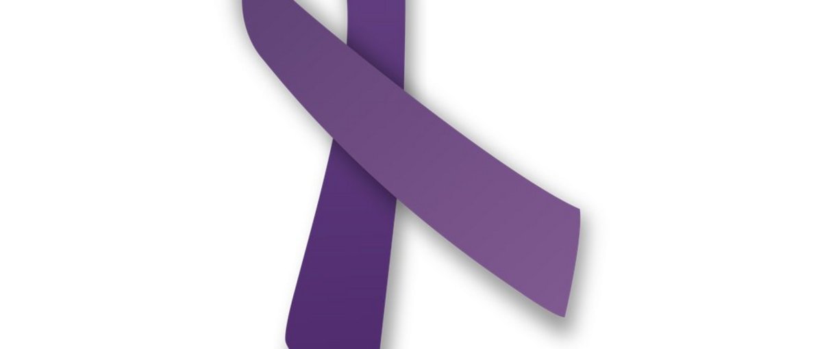 Die Lila Schleife ist weltweit das Symbol gegen Häusliche Gewalt.